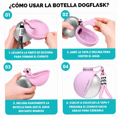 DogFlask™ - Botella Portátil Para Perros