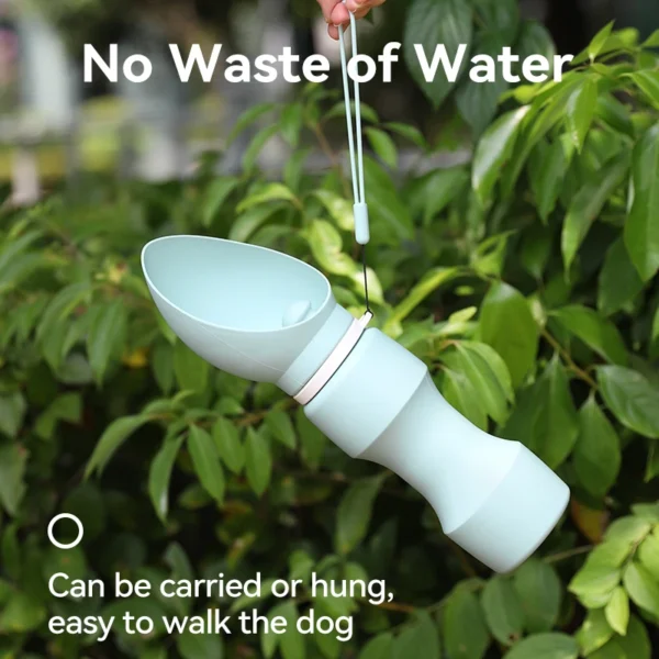 🐾 DogFlask™ FoldSip – Foldable Silicone Pet Water Bottle for Dogs & Cats Outdoor Leakproof Portable Drinking Bottle with Soft Silicone Bowl – Compact, Lightweight, and Travel-Ready Hydration for Walks, Hikes & Adventures