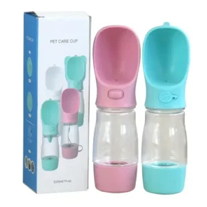 🐾 DogFlask™ PureSip – 550ML Custom ABS Portable Dog Water Bottle High-Quality Travel Pet Feeder for Puppies & Small Dogs – Leakproof, Durable, and Sleek Hydration for Daily Walks & Outdoor Adventures