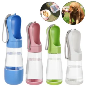 🐾 DogFlask™ 2-in-1 Portable Dog Water Bottle & Food Container – Travel Hydration & Feeding Solution for Dogs & Cats